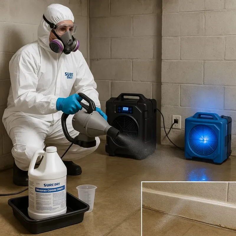Sanitization and Odor Removal process in Troutdale, OR